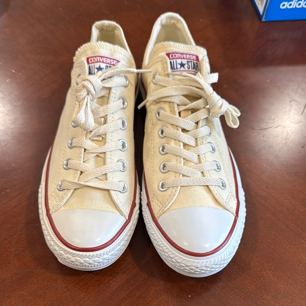 Converse Cream Canvas Women's Shoes